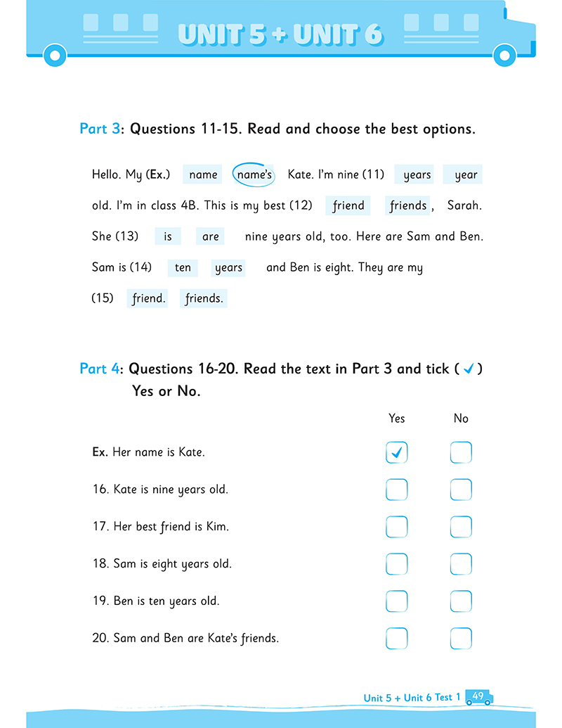 bộ big 4 bộ đề tự kiểm tra 4 kỹ năng nghe - nói - đọc - viết (cơ bản và nâng cao) tiếng anh lớp 3 tập 1
