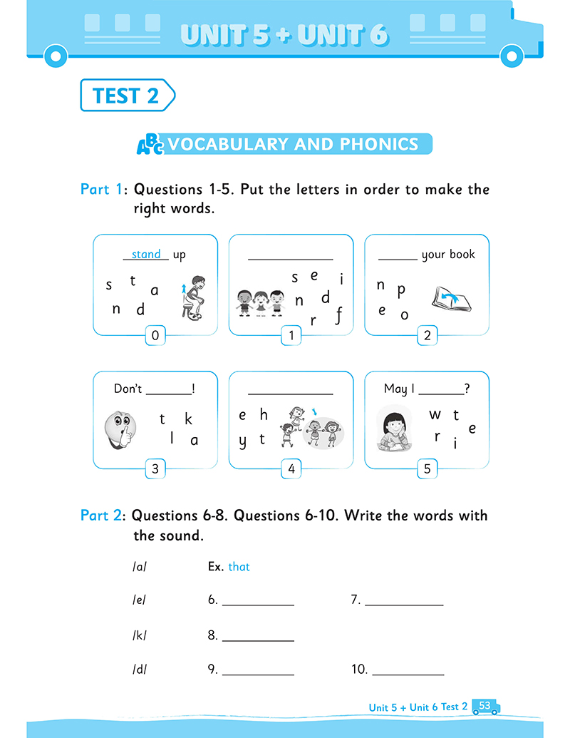 bộ big 4 bộ đề tự kiểm tra 4 kỹ năng nghe - nói - đọc - viết (cơ bản và nâng cao) tiếng anh lớp 3 tập 1