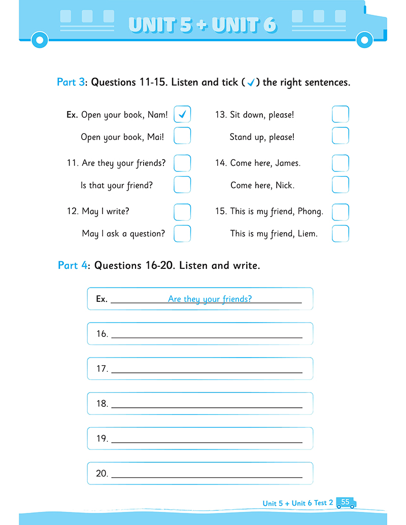 bộ big 4 bộ đề tự kiểm tra 4 kỹ năng nghe - nói - đọc - viết (cơ bản và nâng cao) tiếng anh lớp 3 tập 1