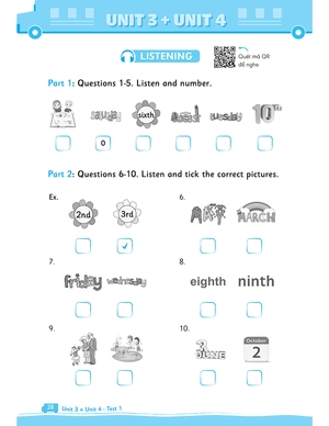 bộ big 4 - bộ đề tự kiểm tra 4 kỹ năng nghe - nói - đọc - viết (cơ bản và nâng cao) tiếng anh lớp 4 - tập 1