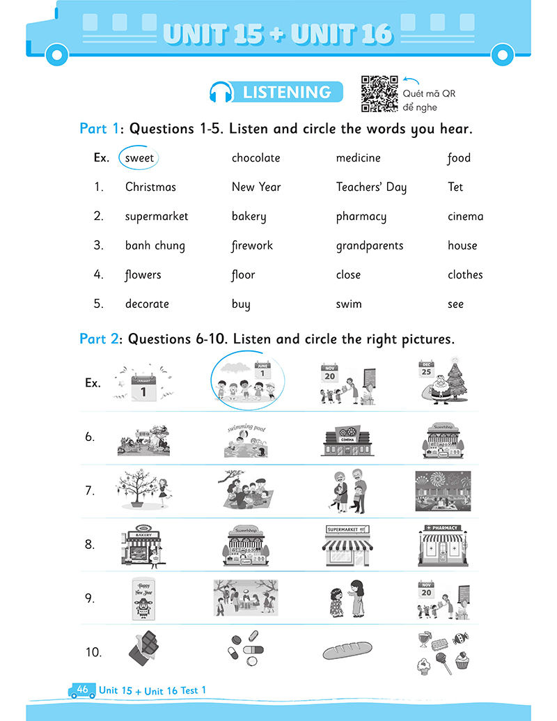 bộ big 4 - bộ đề tự kiểm tra 4 kỹ năng nghe - nói - đọc - viết (cơ bản và nâng cao) tiếng anh lớp 4 - tập 2
