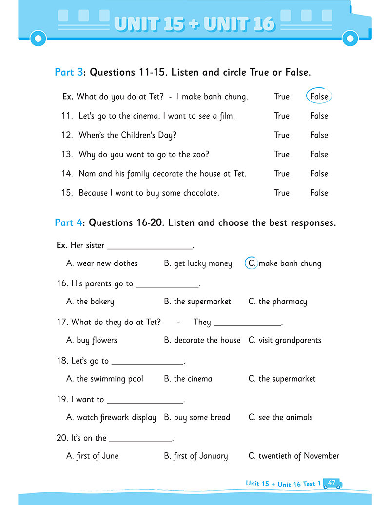 bộ big 4 - bộ đề tự kiểm tra 4 kỹ năng nghe - nói - đọc - viết (cơ bản và nâng cao) tiếng anh lớp 4 - tập 2