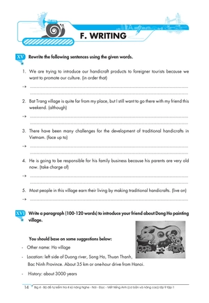 bộ big 4 - bộ đề tự kiểm tra 4 kỹ năng nghe - nói - đọc - viết (cơ bản và nâng cao) tiếng anh lớp 9 - tập 1