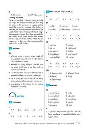 bộ big 4 - bộ đề tự kiểm tra 4 kỹ năng nghe - nói - đọc - viết (cơ bản và nâng cao) tiếng anh lớp 9 - tập 1