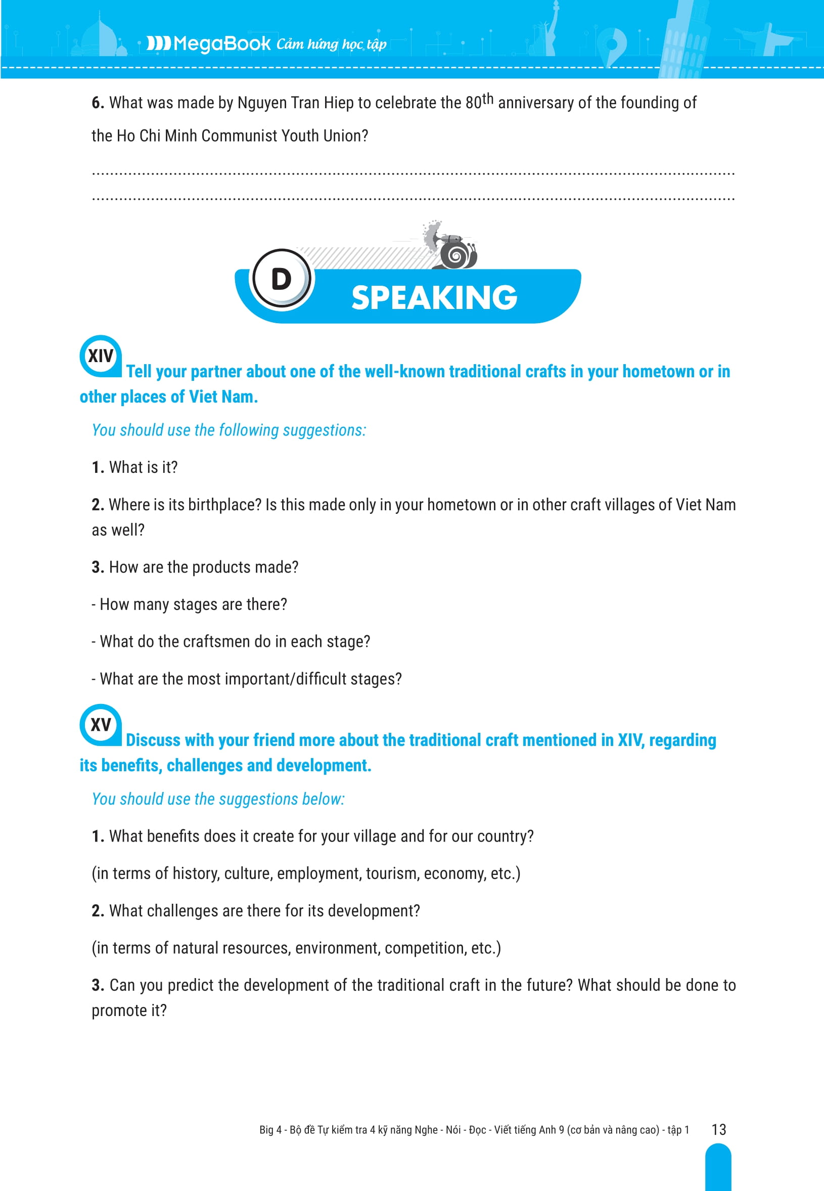 Bo
						
										
										Big 4 - Bo De Tu Kiem Tra 4 Ky Nang Nghe-Noi-Doc-Viet Tieng Anh Co Ban Va Nang Cao 9 - Tap 1