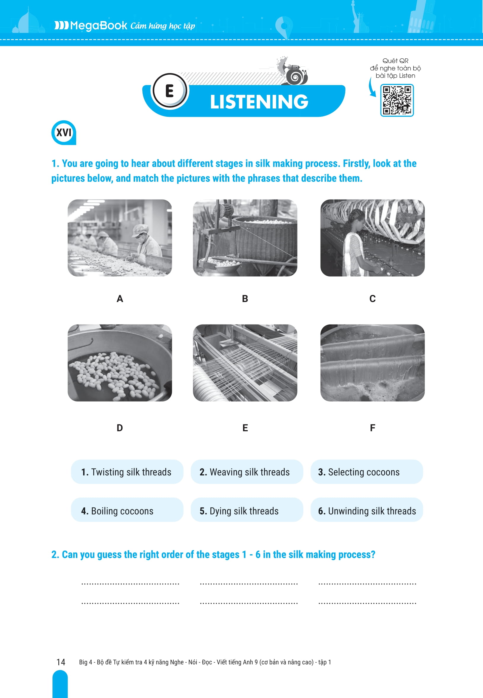 Bo
						
										
										Big 4 - Bo De Tu Kiem Tra 4 Ky Nang Nghe-Noi-Doc-Viet Tieng Anh Co Ban Va Nang Cao 9 - Tap 1