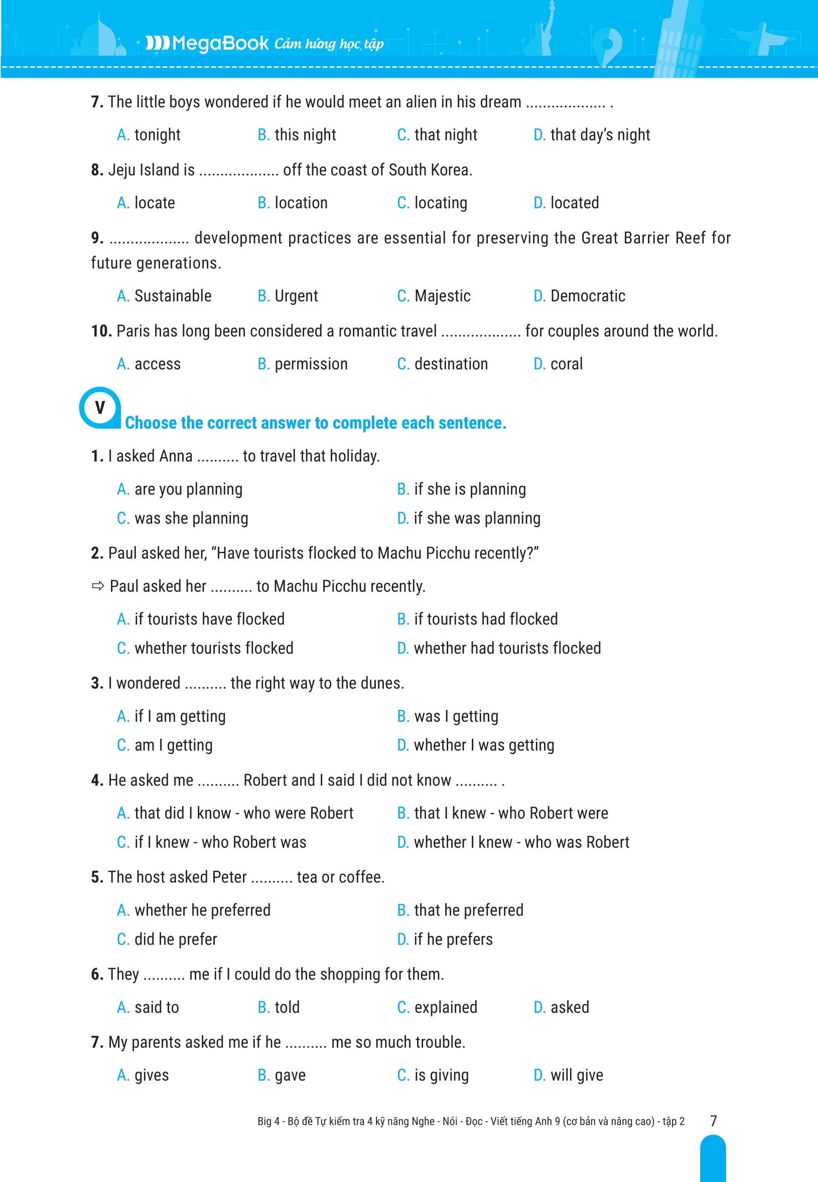 Bo
						
										
										Big 4 - Bo De Tu Kiem Tra 4 Ky Nang Nghe-Noi-Doc-Viet Tieng Anh Co Ban Va Nang Cao 9 - Tap 2