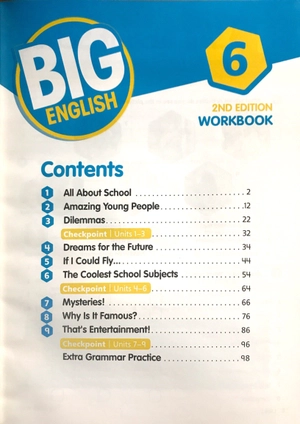 bộ big english 2nd edition pte young learners workbook 6 vn