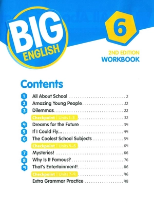 bộ big english ame 2nd edition workbook with audio cds level 6