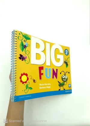 bộ big fun 2 student book with cd-rom