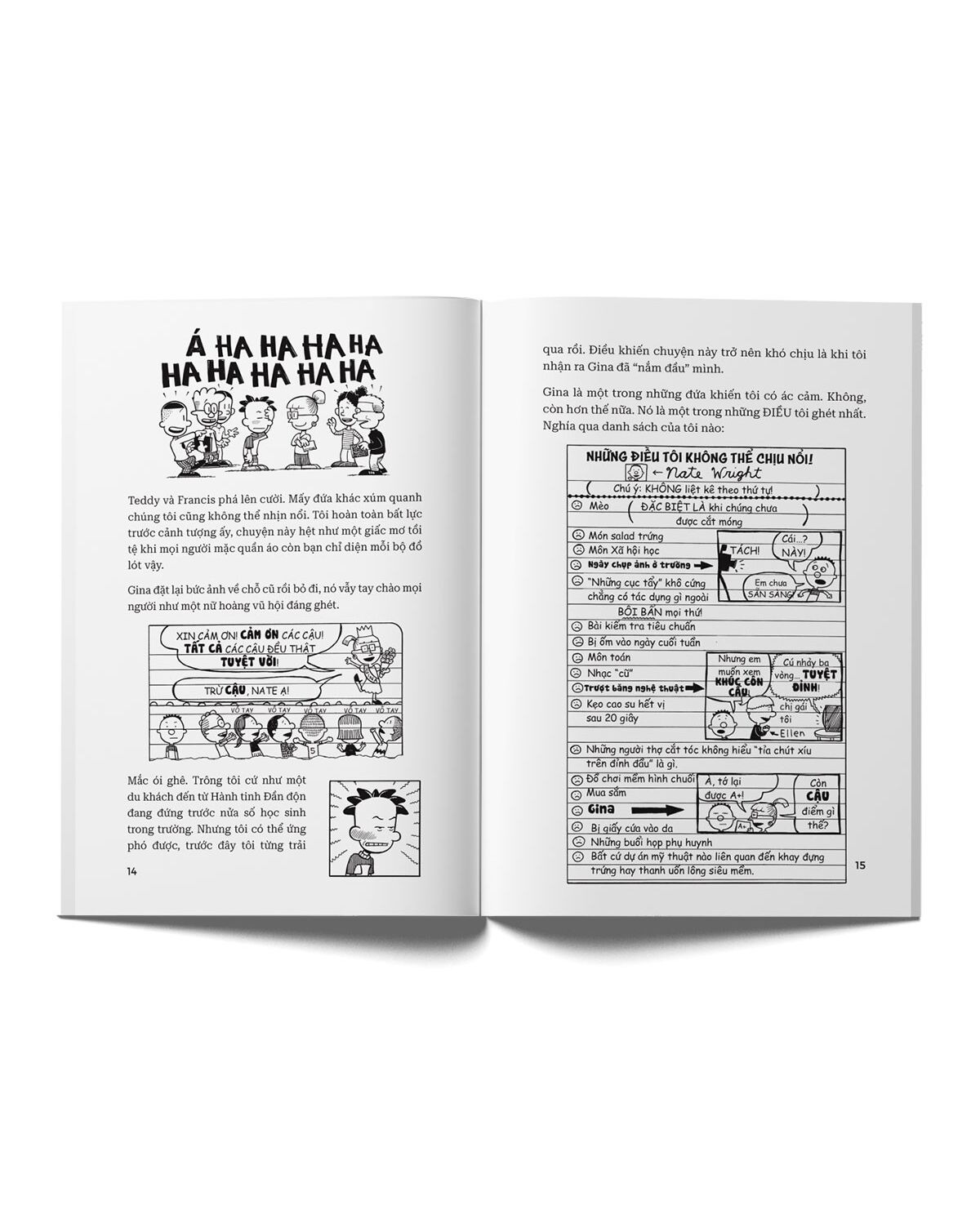 bộ big nate - tập 1 - thánh nhọ