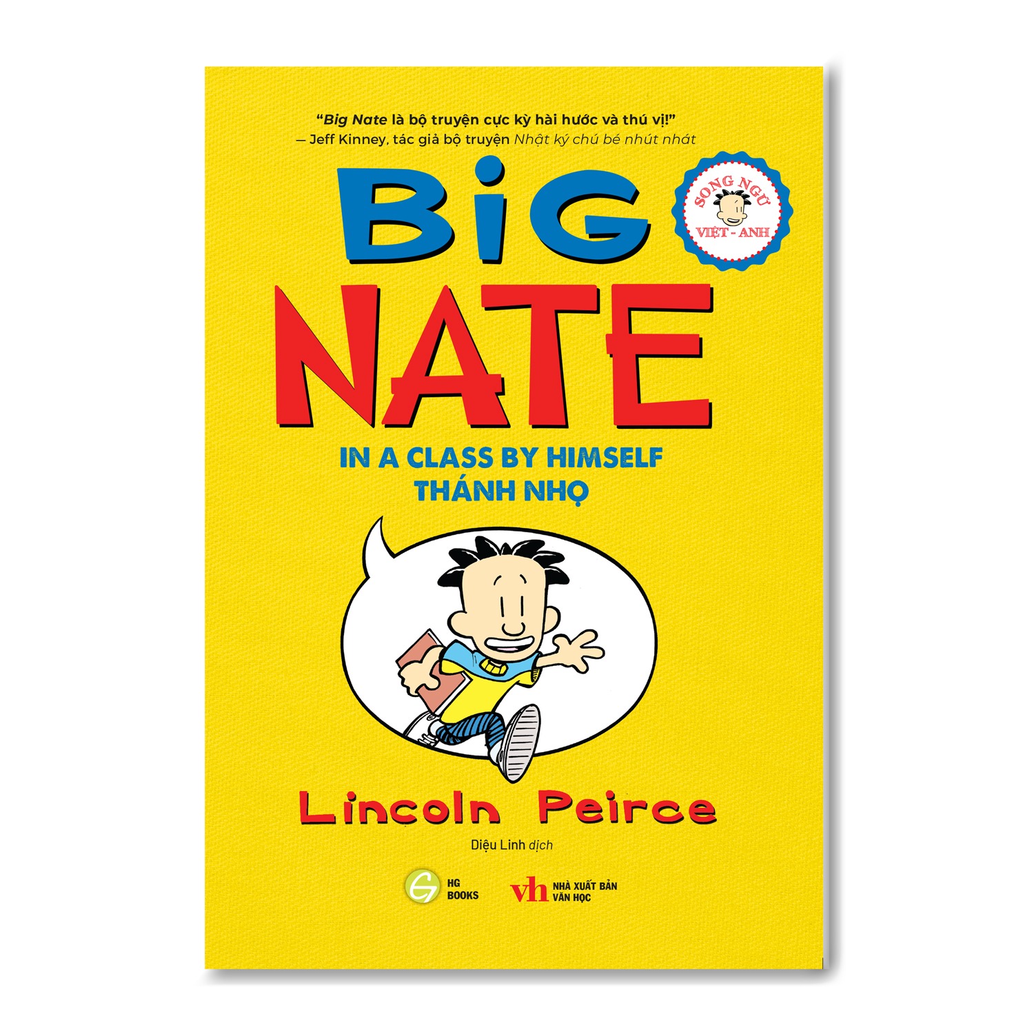 bộ big nate - tập 1 - thánh nhọ - song ngữ việt-anh