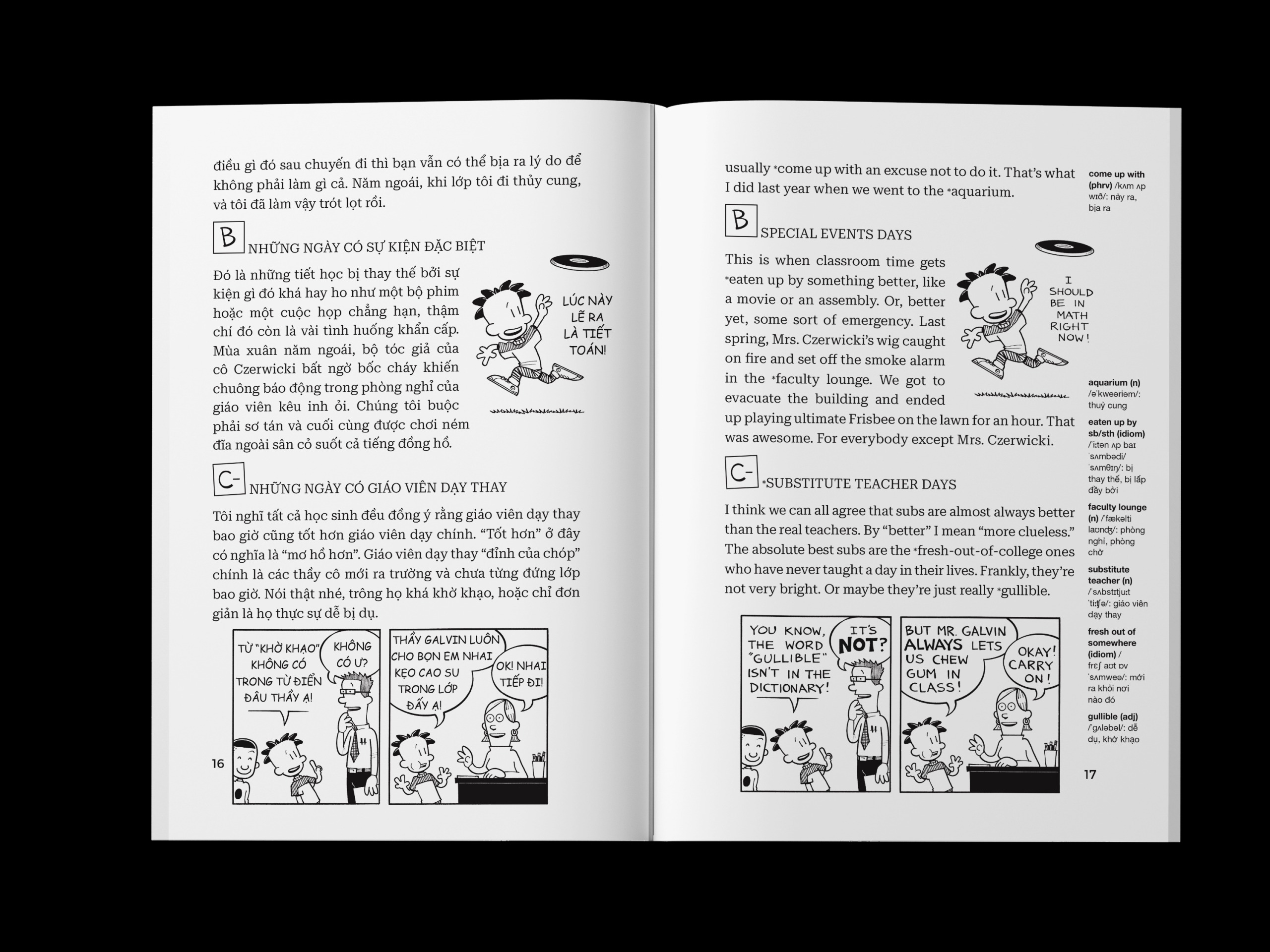 bộ big nate - tập 1 - thánh nhọ - song ngữ việt-anh