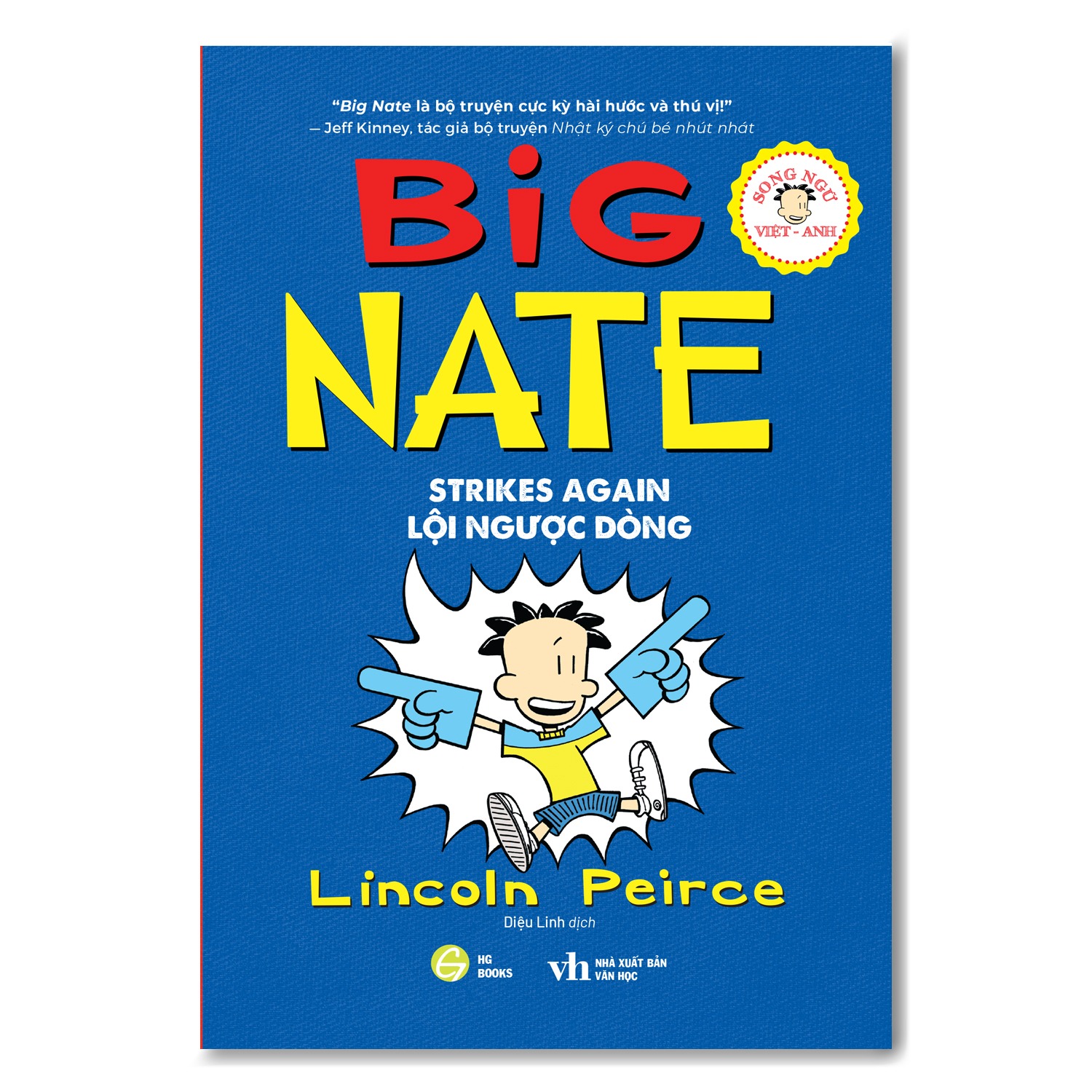bộ big nate - tập 2 - lội ngược dòng - song ngữ việt-anh