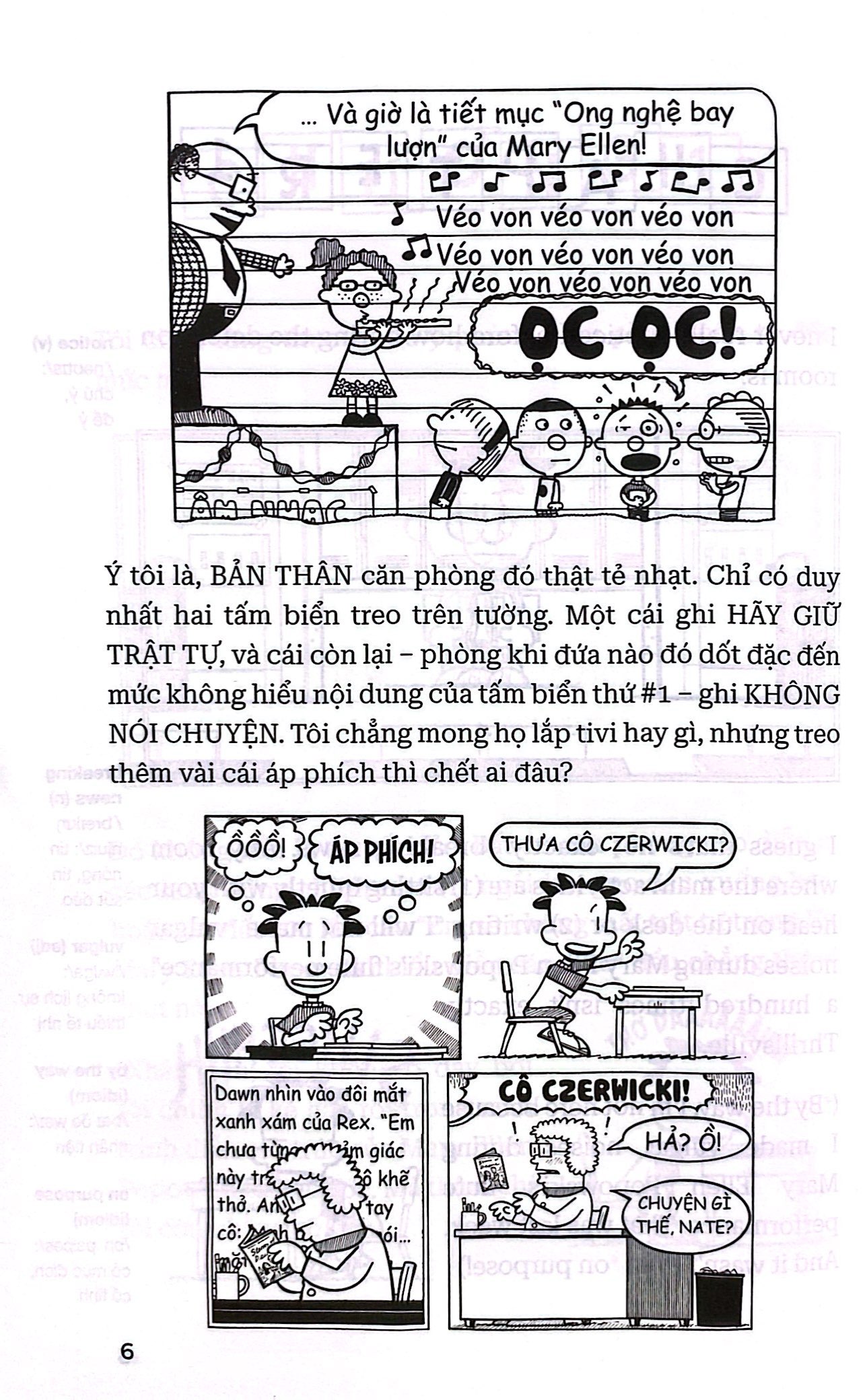 bộ big nate - tập 3 - trúng mánh - song ngữ việt-anh