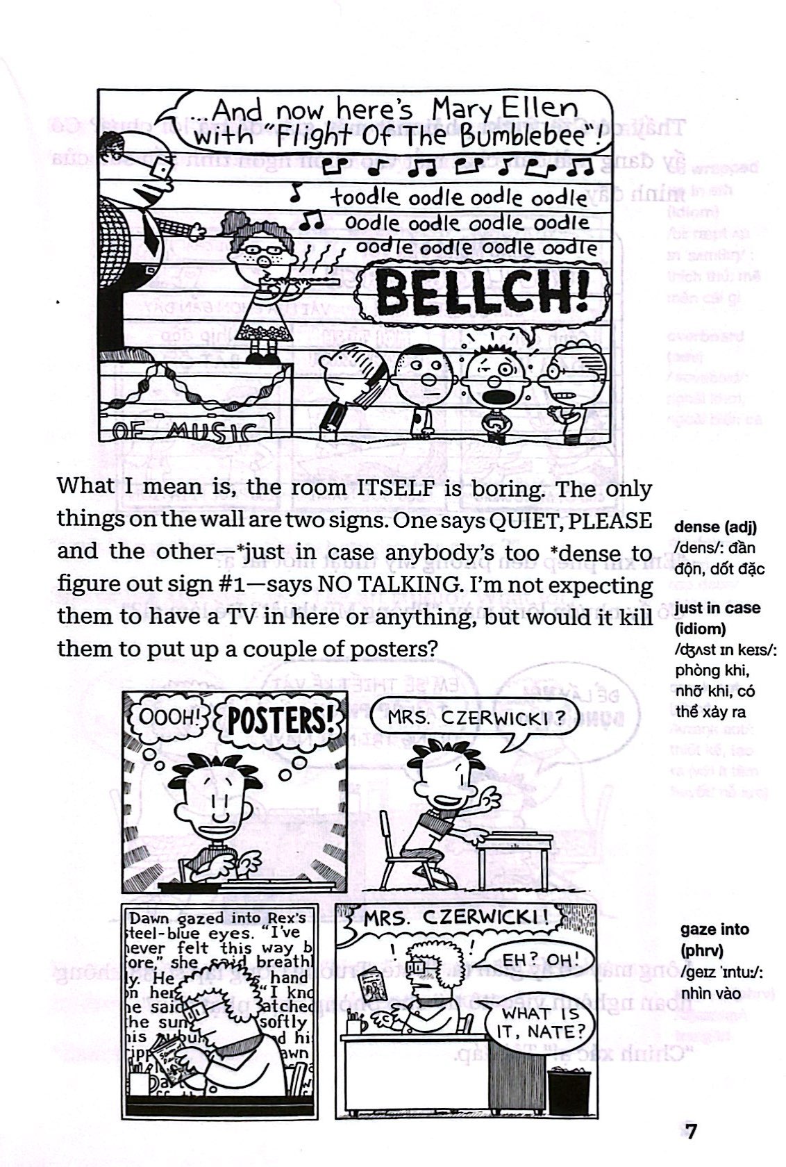 bộ big nate - tập 3 - trúng mánh - song ngữ việt-anh