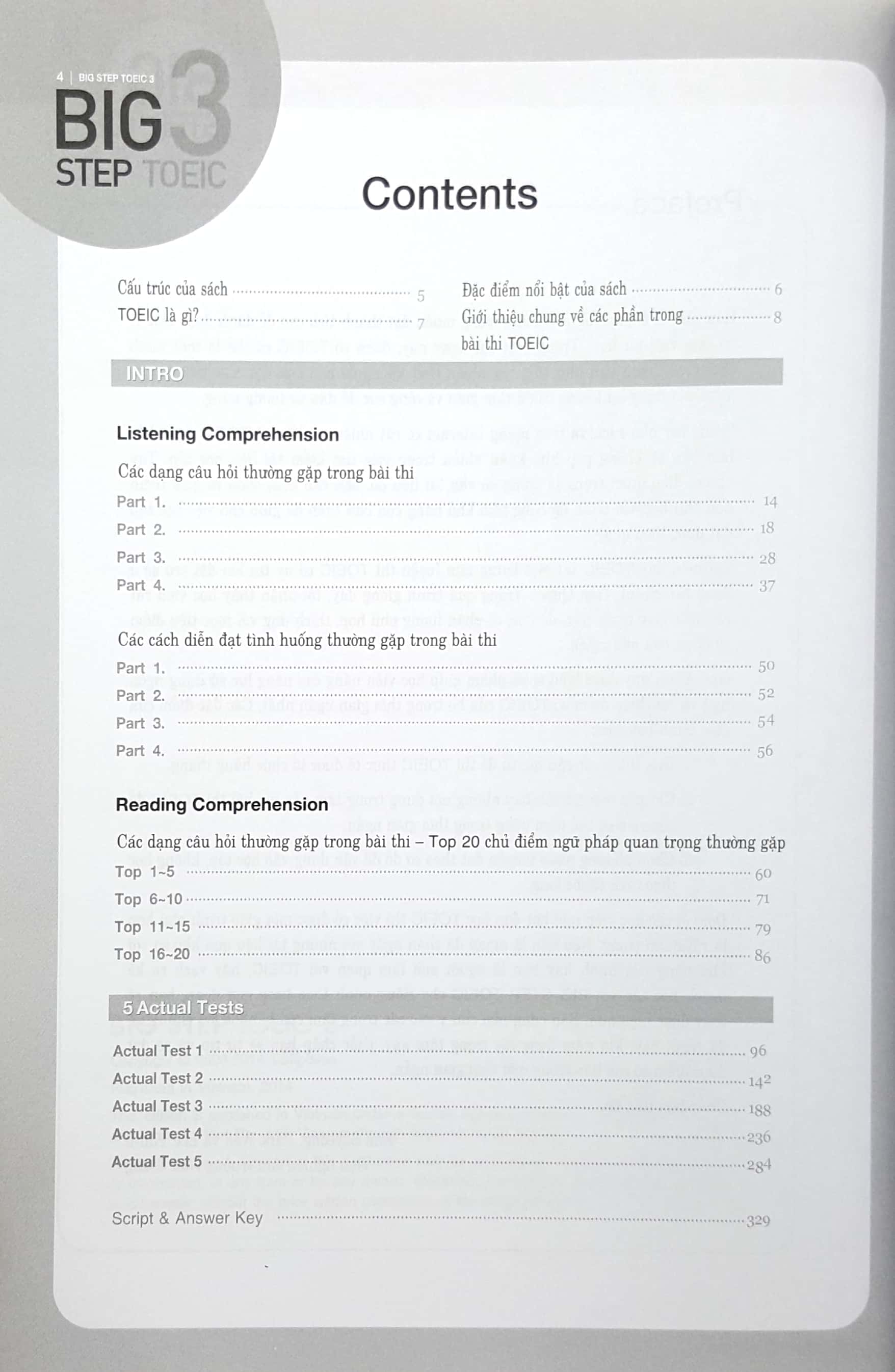 bộ big step toeic 3 (lc+rc)