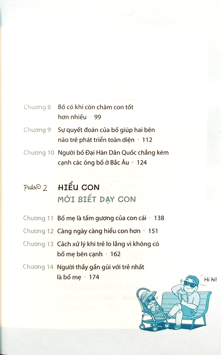 bố bỉm sữa nuôi con khác biệt