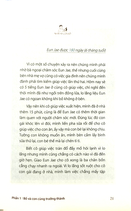 bố bỉm sữa nuôi con khác biệt
