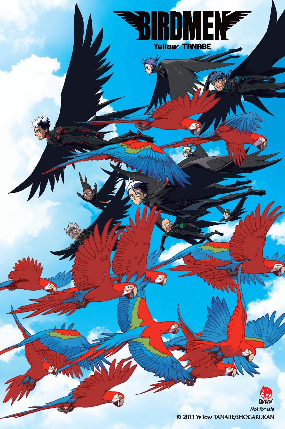 bộ birdmen - tập 14 - tặng kèm postcard