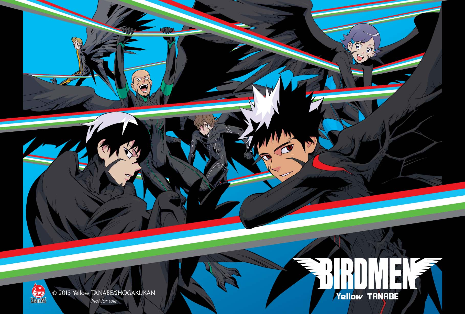 bộ birdmen - tập 6 - tặng kèm postcard
