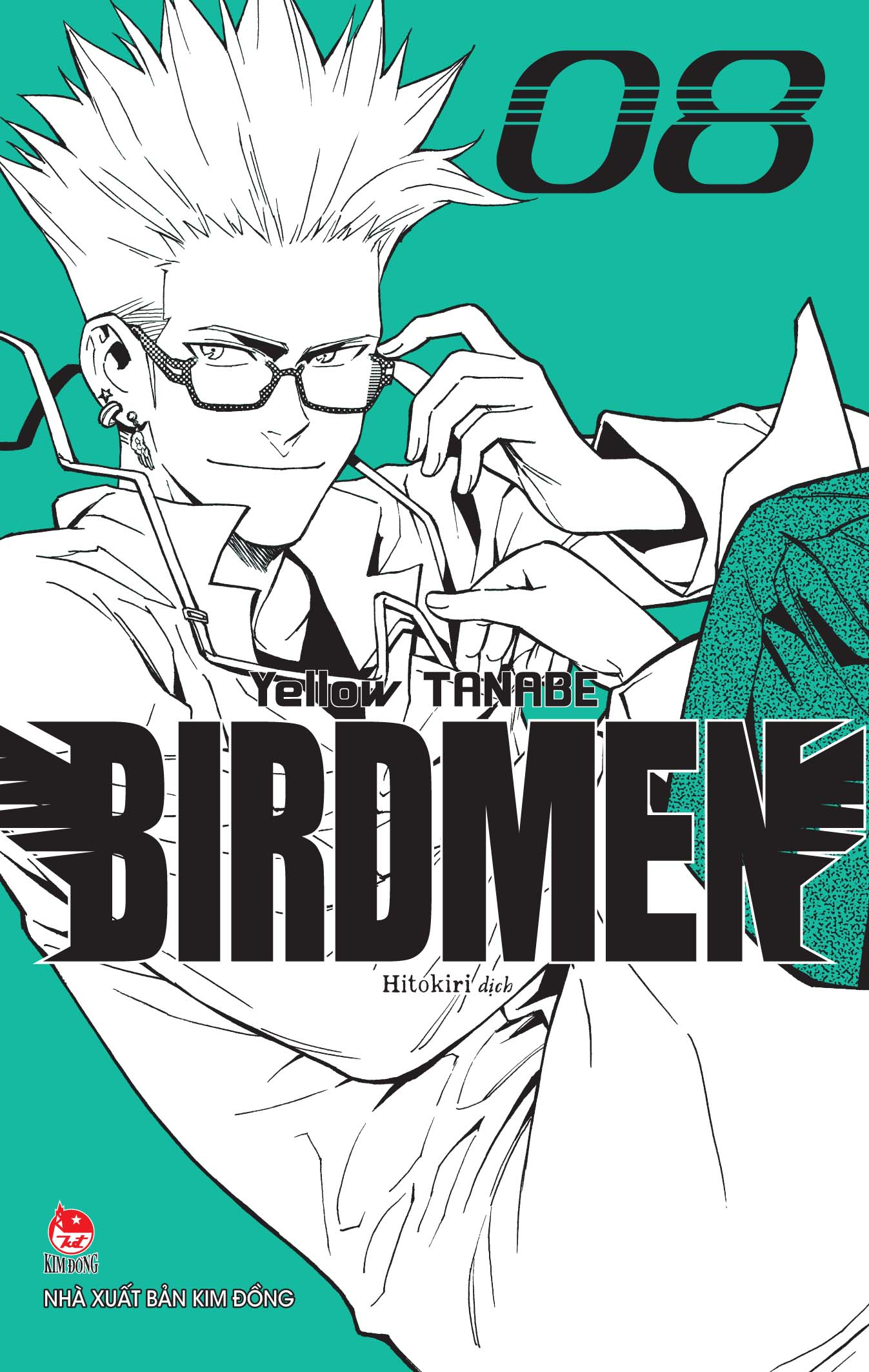 bộ birdmen - tập 8 - tặng kèm postcard