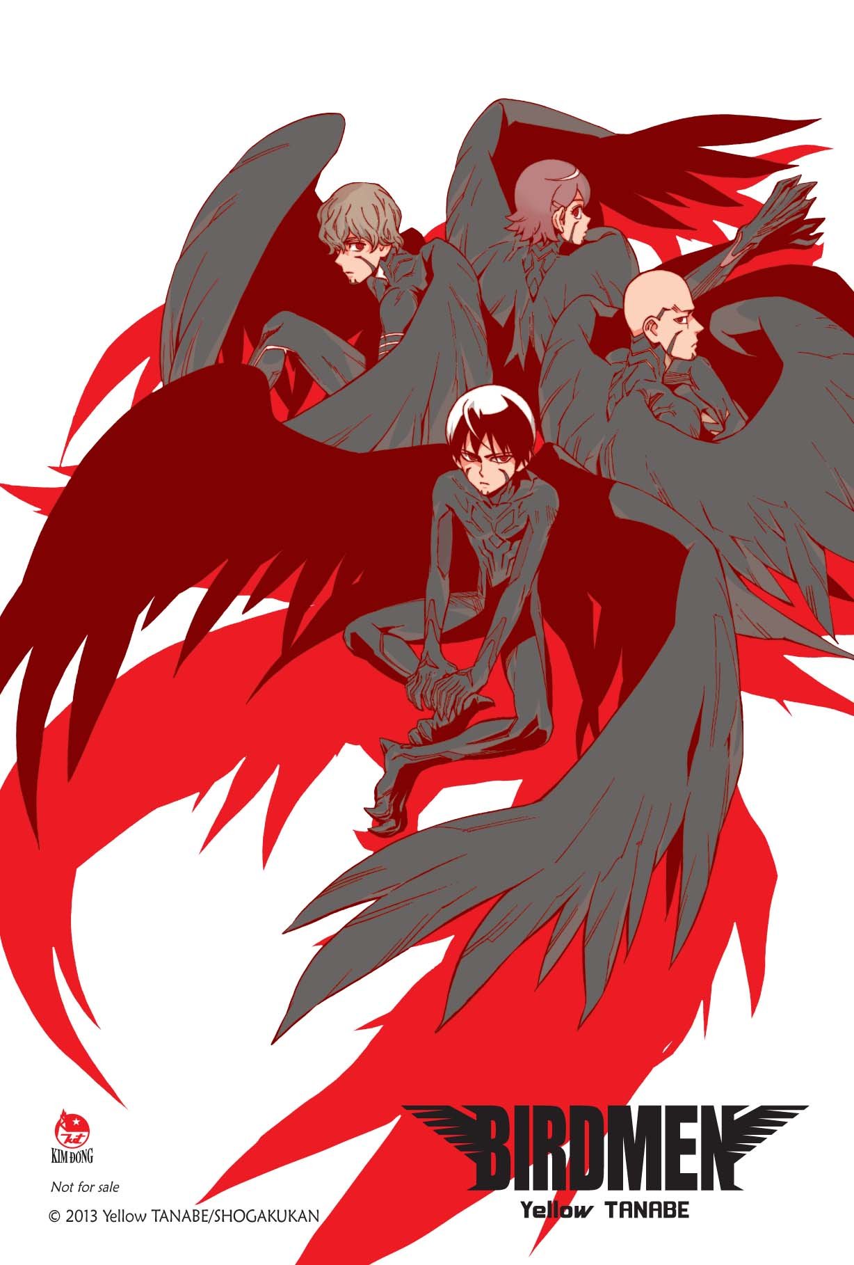 bộ birdmen - tập 9 - tặng kèm postcard