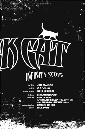 bộ black cat vol. 6: infinity score