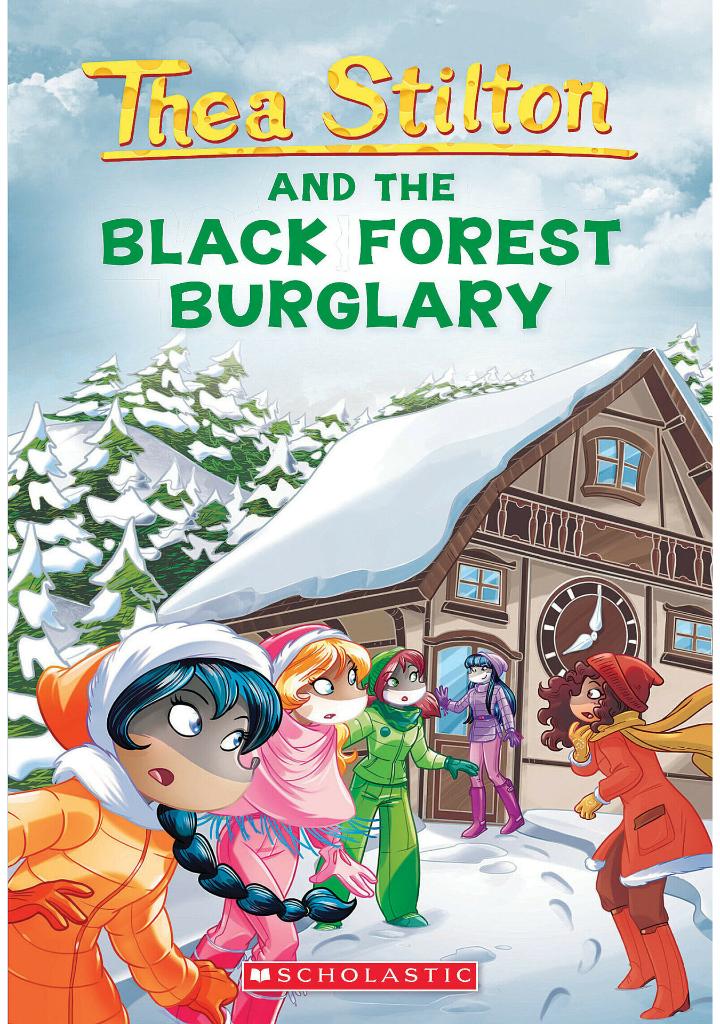 bộ black forest burglary (thea stilton #30), volume 30