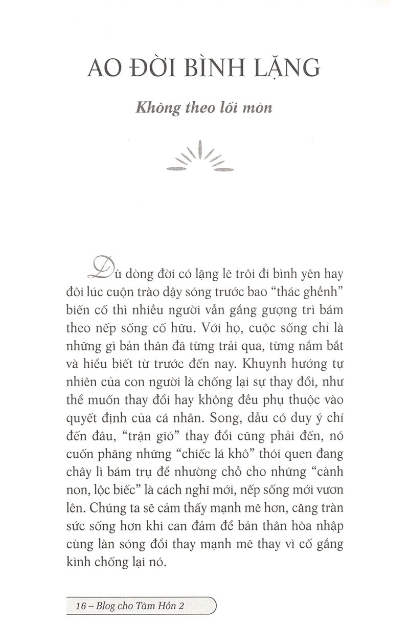 bộ blog cho tâm hồn 2 - dailyom learning to live