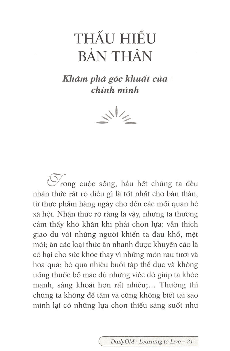 bộ blog cho tâm hồn 2 - dailyom learning to live