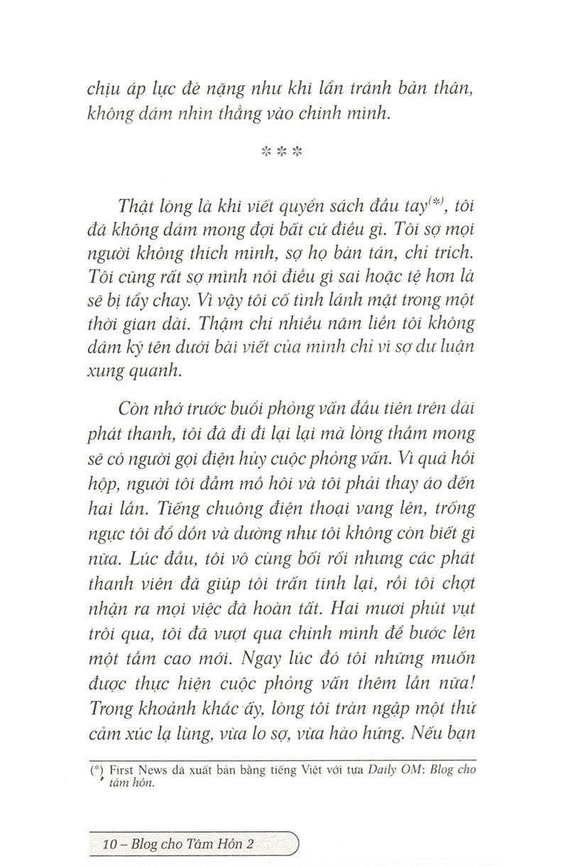 bộ blog cho tâm hồn 2 - dailyom learning to live