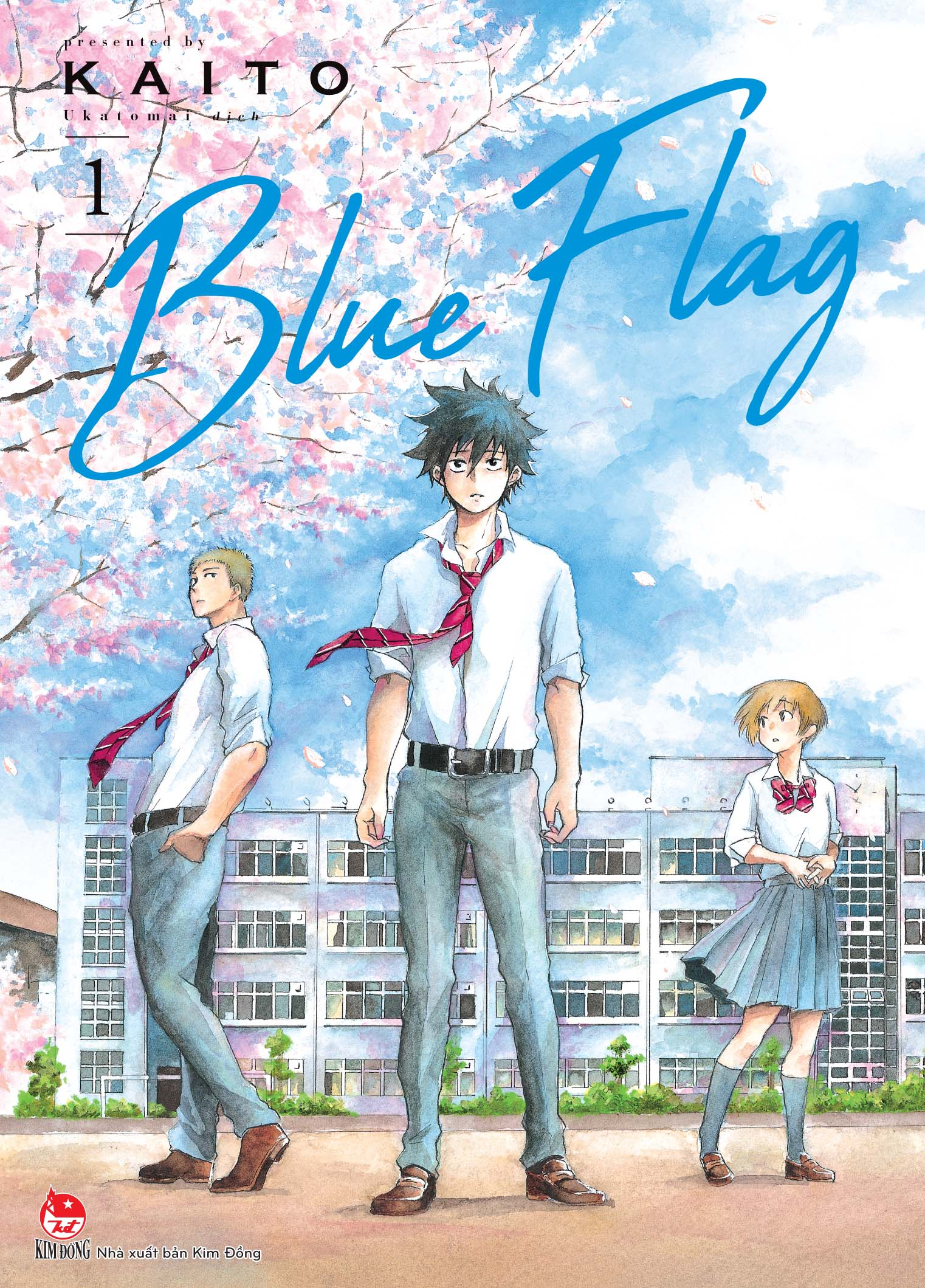 bộ blue flag - tập 1 - tặng kèm bookmark pvc