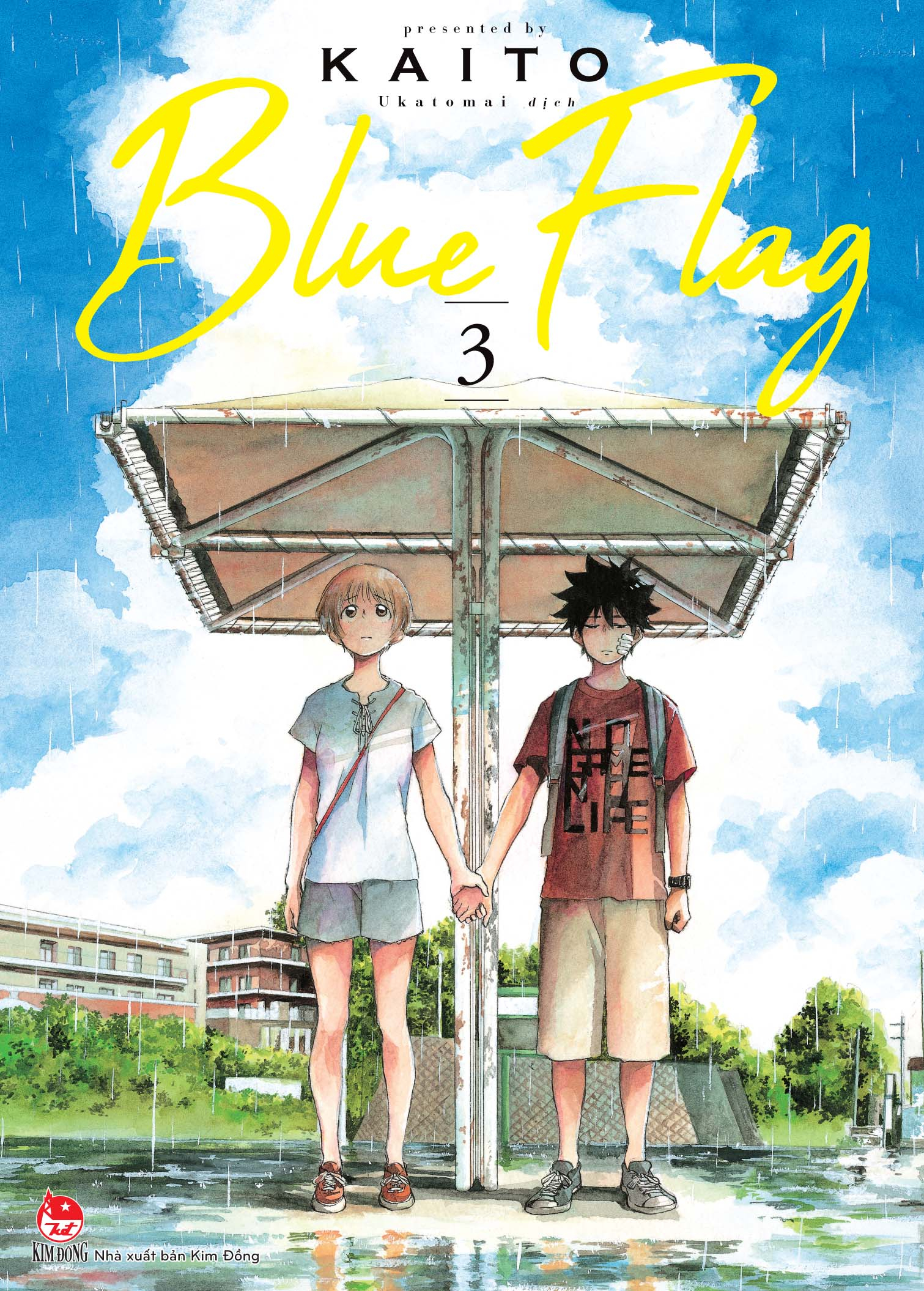 bộ blue flag - tập 3 - tặng kèm bookmark pvc