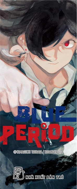 bộ blue period - tập 5 - tặng kèm bookmark giấy + móc khóa