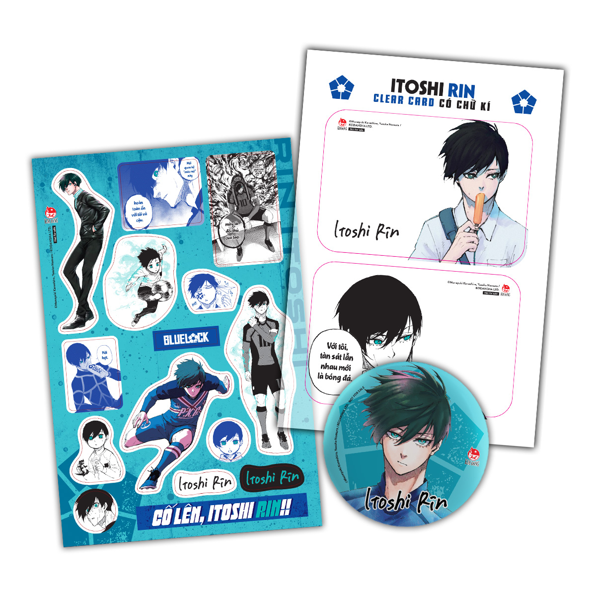 Bo
						
										
										BlueLock - Tap 28 - Ban Dac Biet - Tang Kem Hop Qua 6 Mon Voi Chu Ki Nhan Vat (Set Huy Hieu + Set Sticker + Set Clear Card)