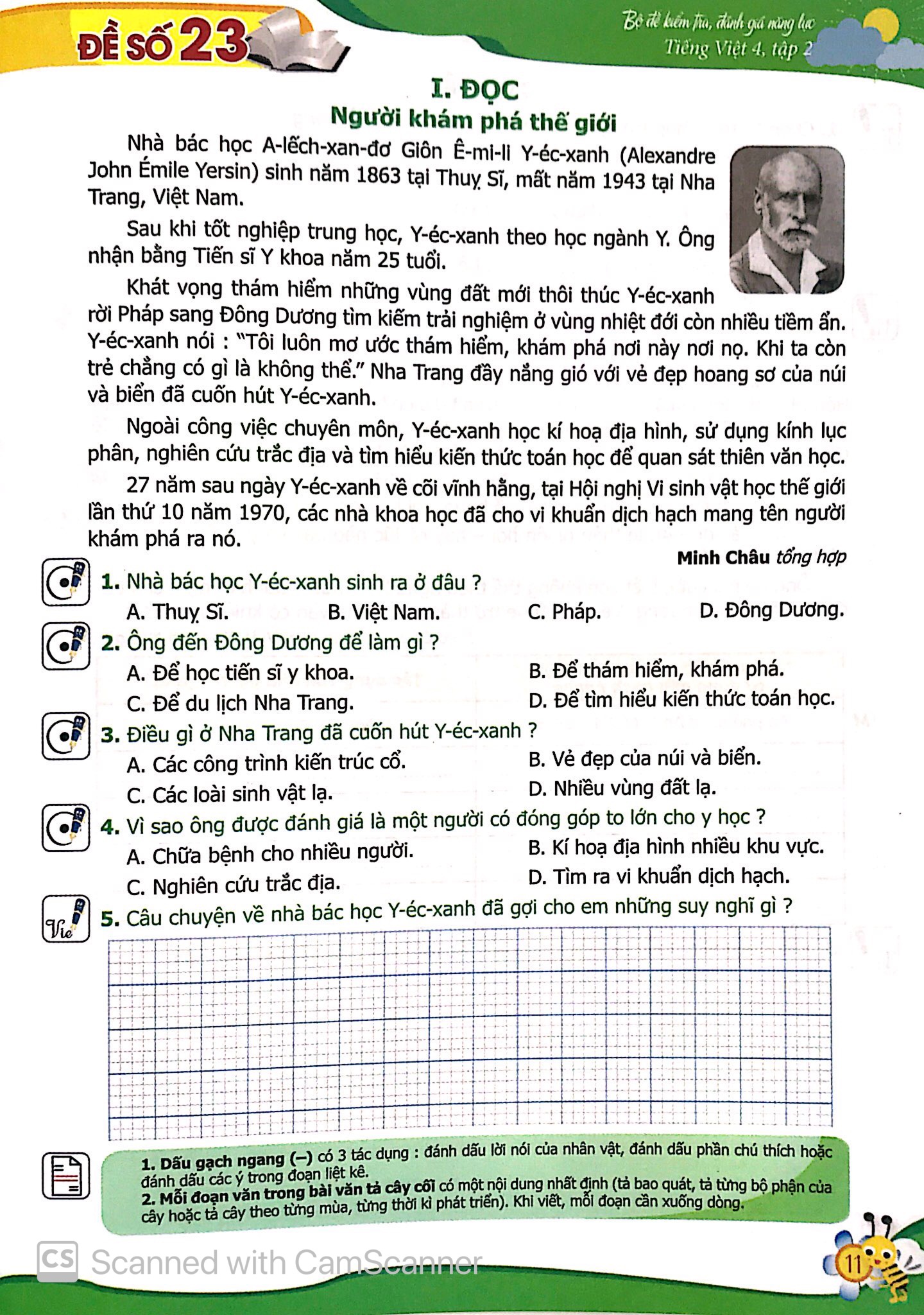 bộ bộ đề kiểm tra, đánh giá năng lực tiếng việt 4 - tập 2