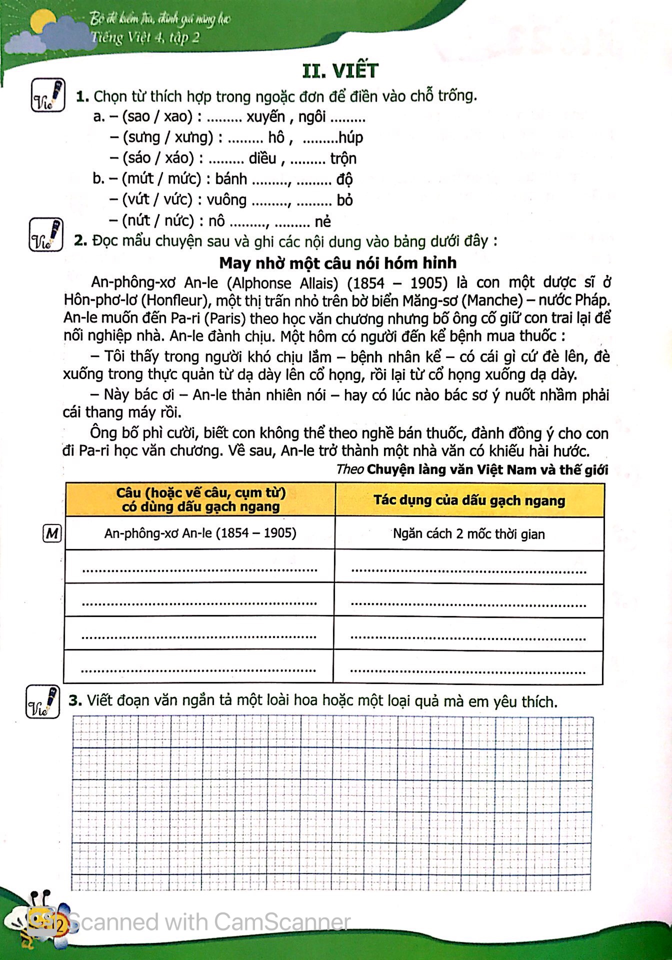 bộ bộ đề kiểm tra, đánh giá năng lực tiếng việt 4 - tập 2