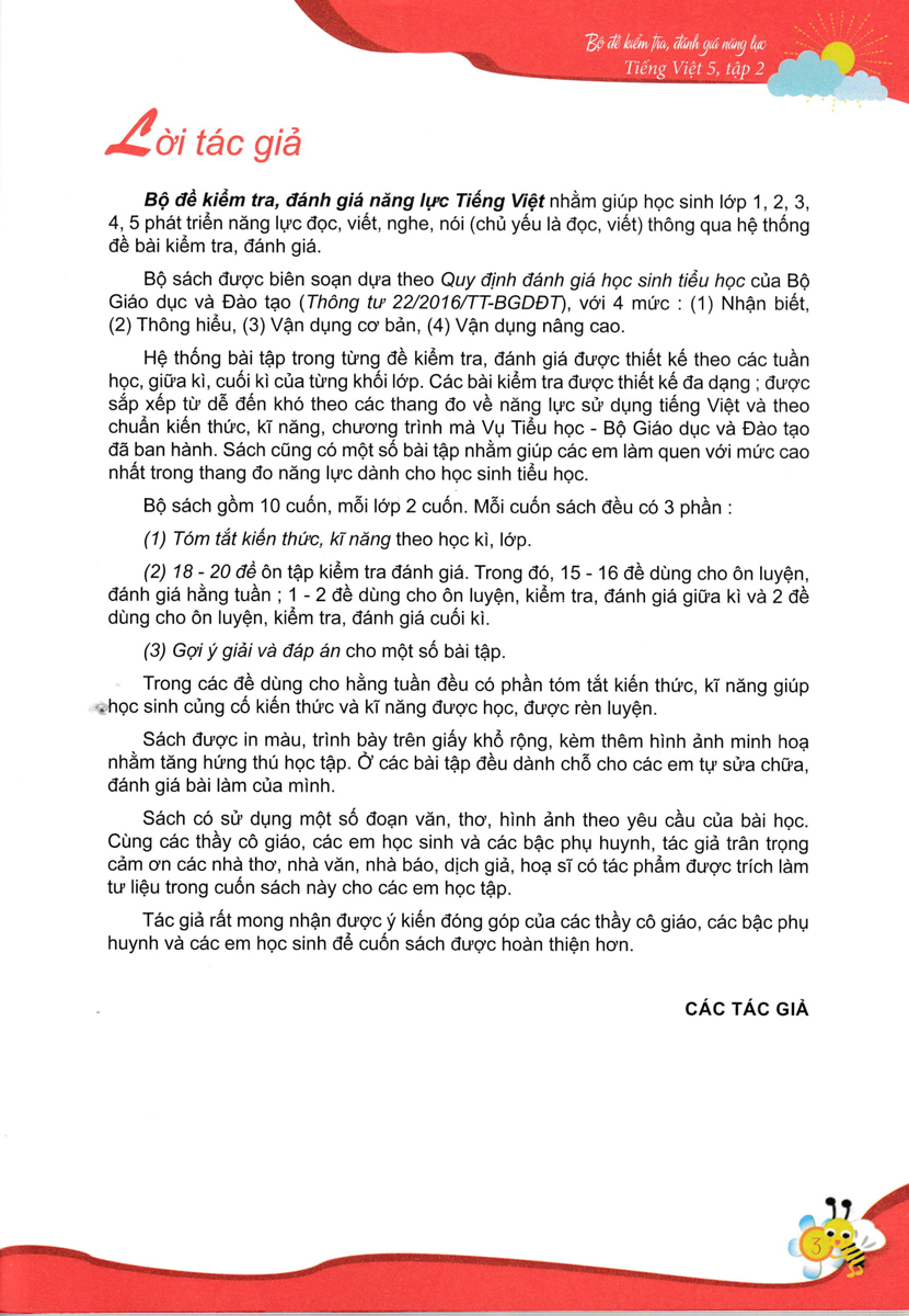 bộ bộ đề kiểm tra, đánh giá năng lực tiếng việt 5/2