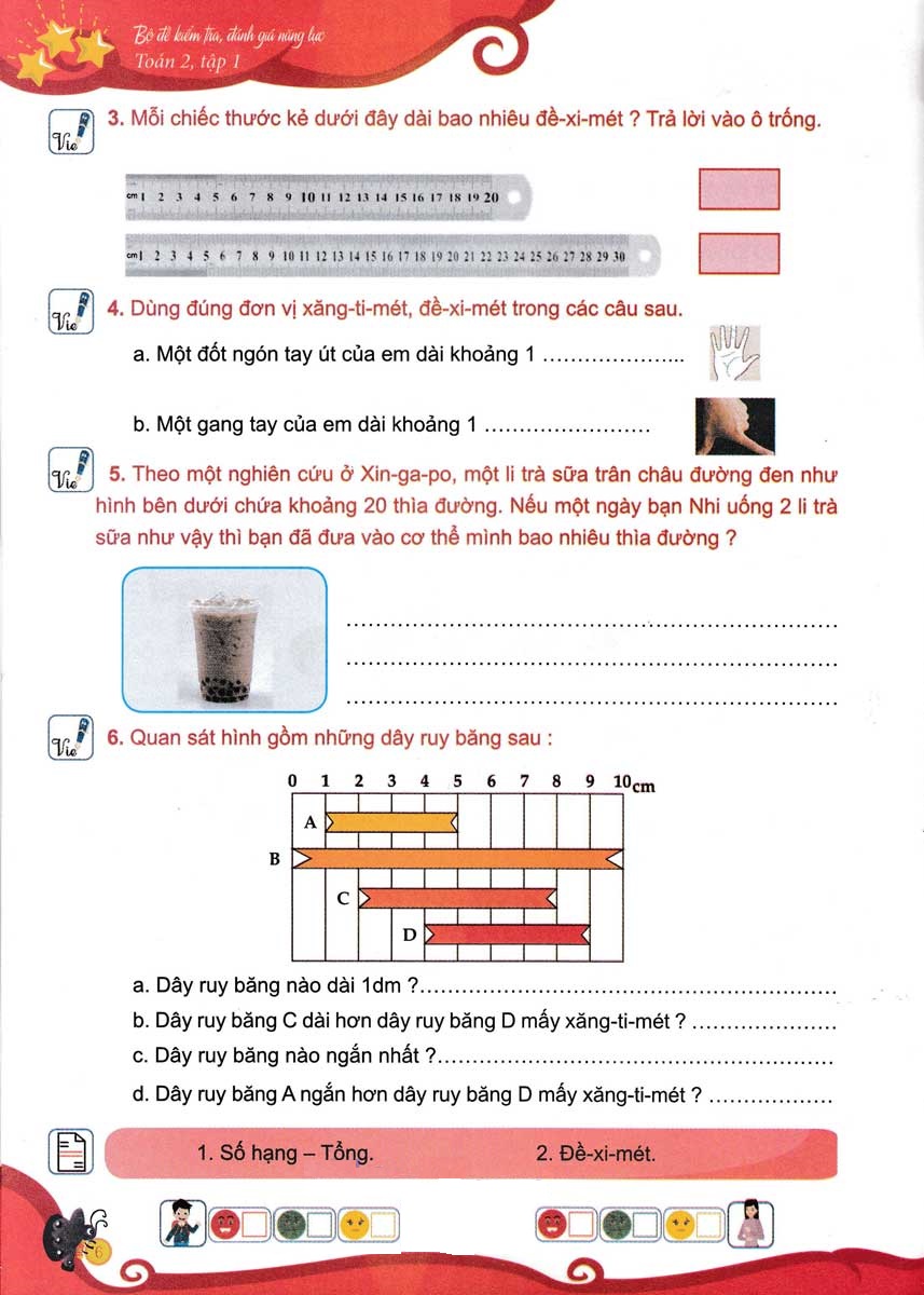 bộ bộ đề kiểm tra, đánh giá năng lực toán 2 - tập 1 (tái bản 2020)