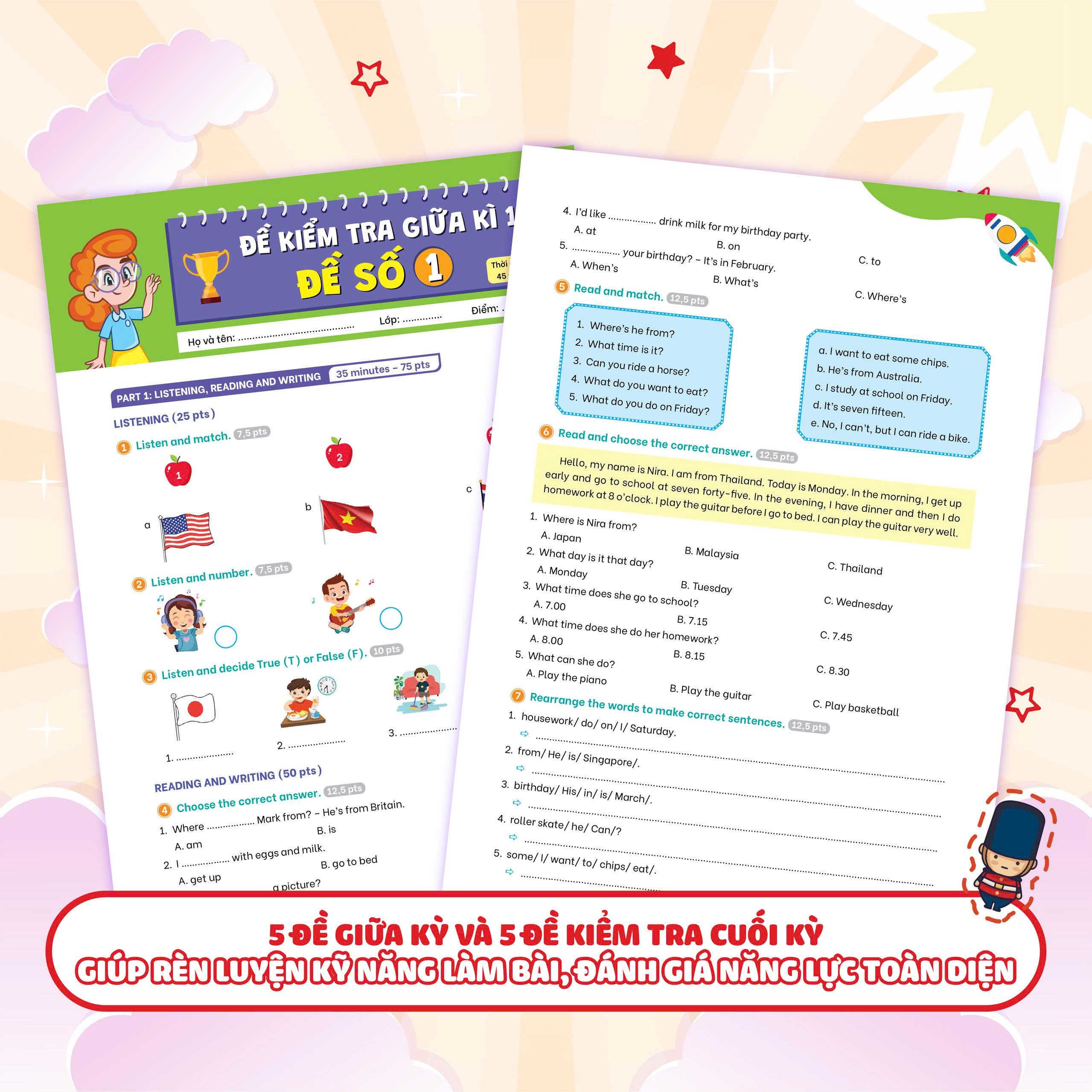 Bo
						
										
										Bo De Kiem Tra Dinh Ky Tieng Anh Lop 4 - Tap 1