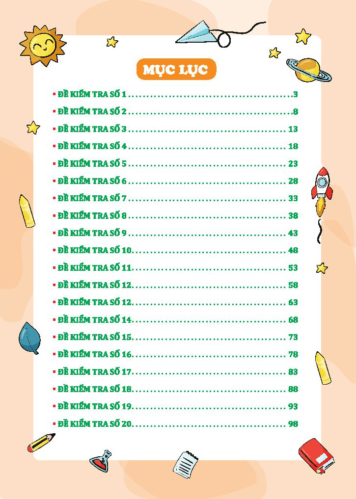 bộ bộ đề kiểm tra tiếng việt lớp 3 - tập 1