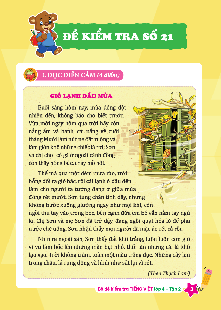 Bo
						
										
										Bo De Kiem Tra Tieng Viet Lop 4 - Tap 2 (Ket Noi)