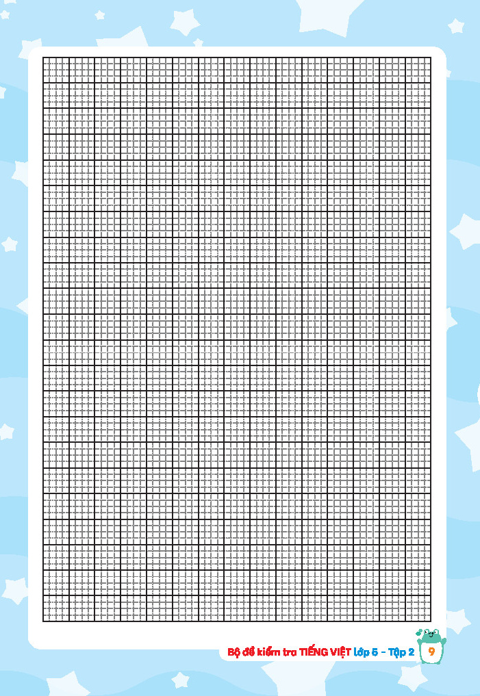 Bo
						
										
										Bo De Kiem Tra Tieng Viet Lop 5 - Tap 2 (Ket Noi)