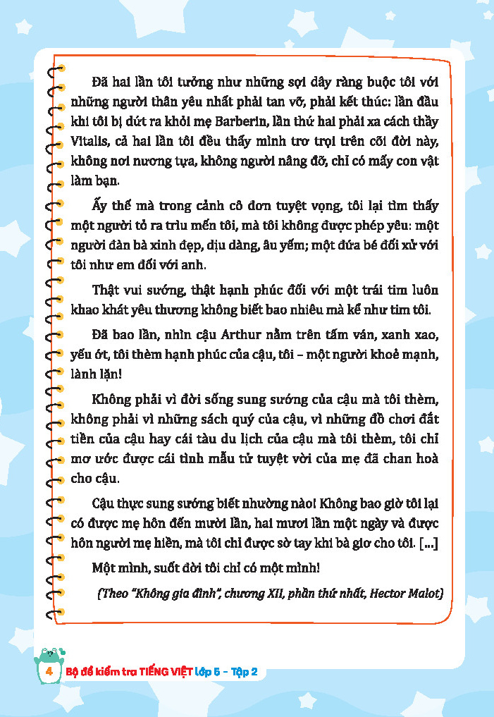 Bo
						
										
										Bo De Kiem Tra Tieng Viet Lop 5 - Tap 2 (Ket Noi)