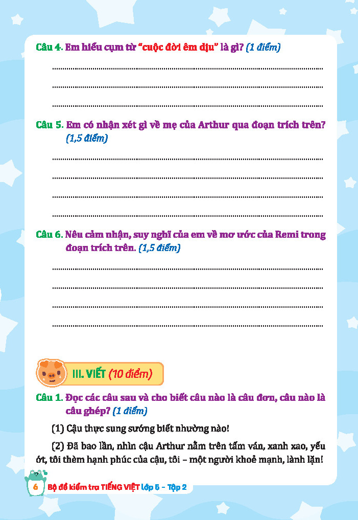 Bo
						
										
										Bo De Kiem Tra Tieng Viet Lop 5 - Tap 2 (Ket Noi)