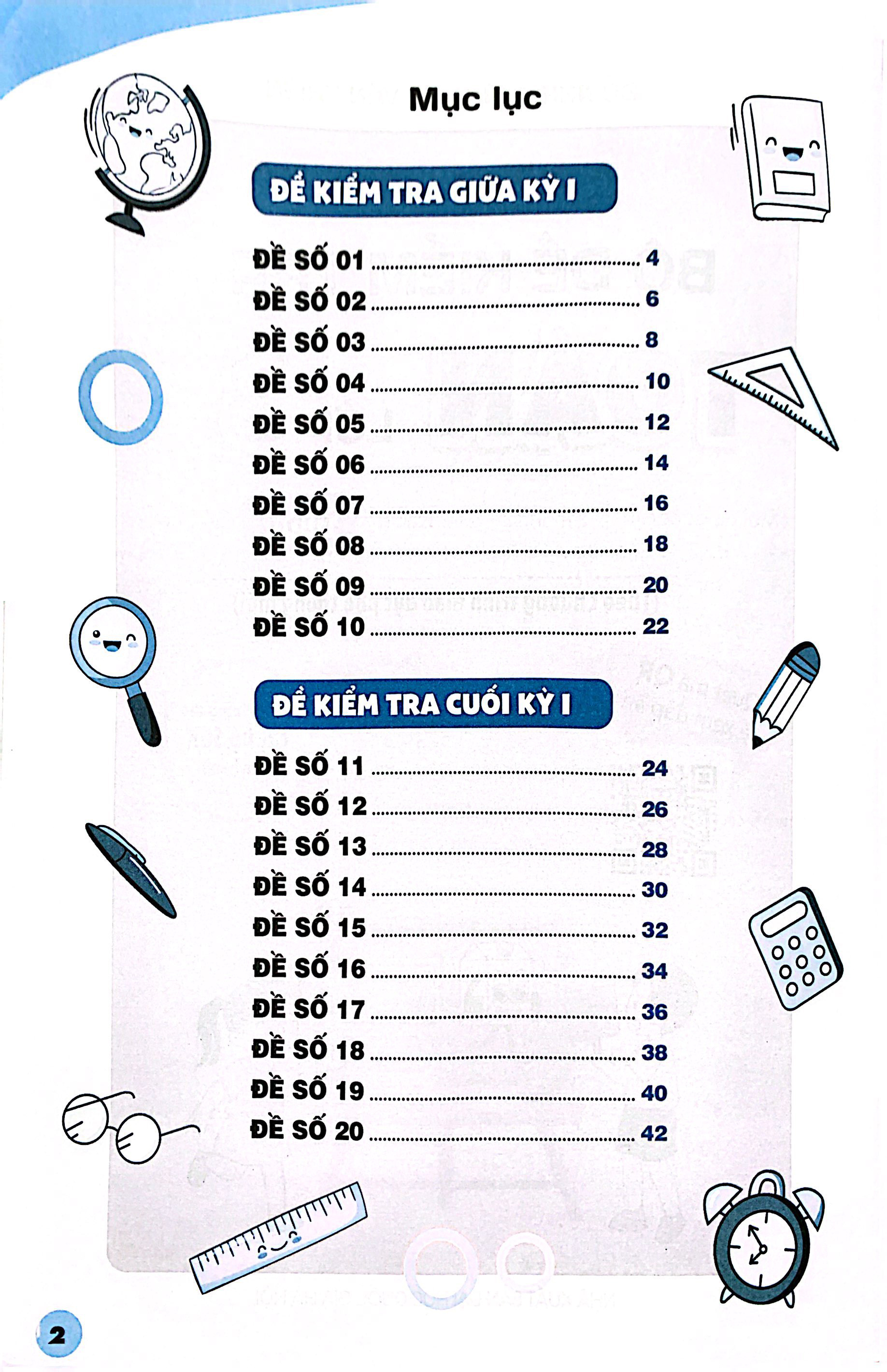 bộ bộ đề kiểm tra toán 3 - tập 1