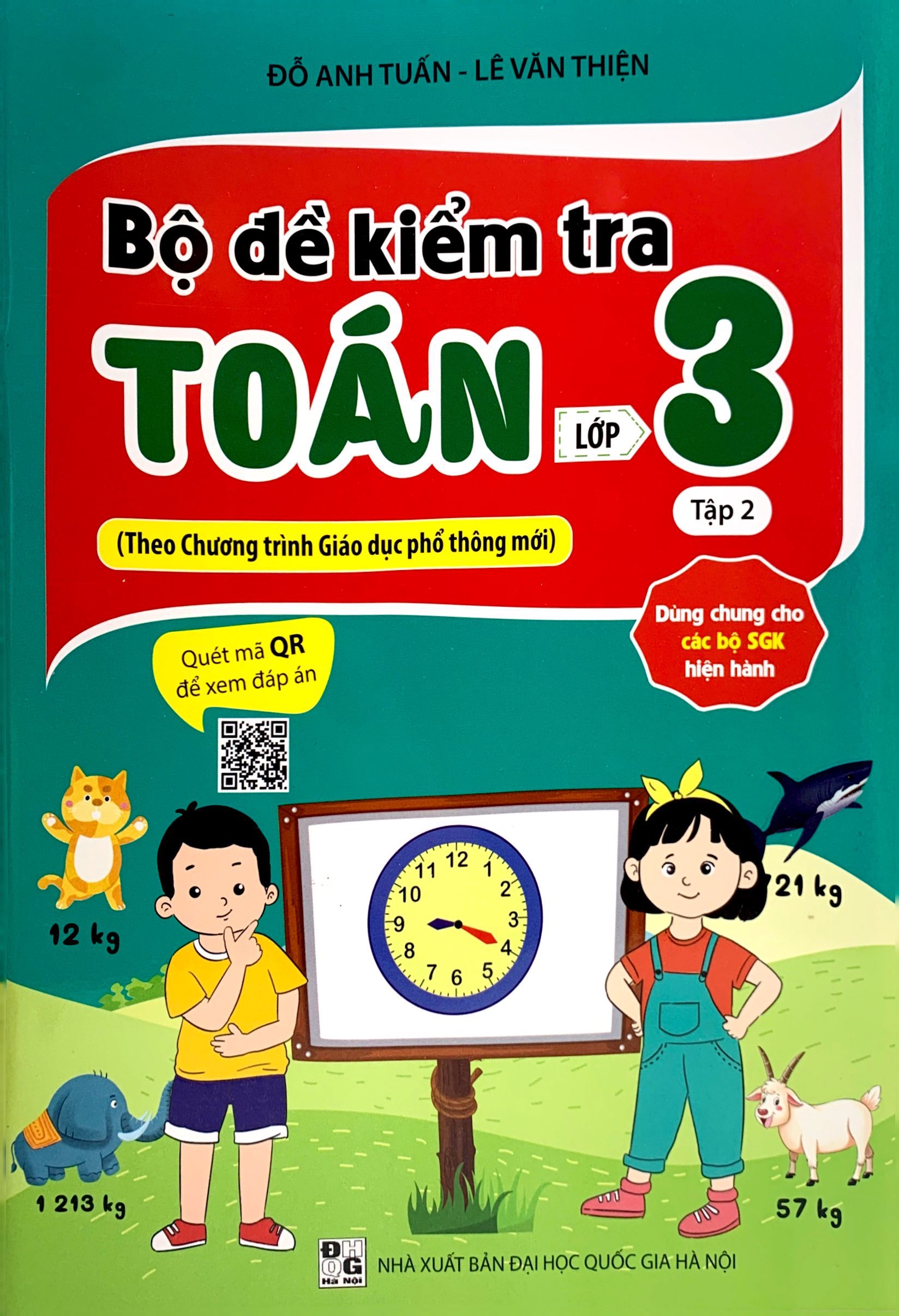 bộ bộ đề kiểm tra toán lớp 3 - tập 2