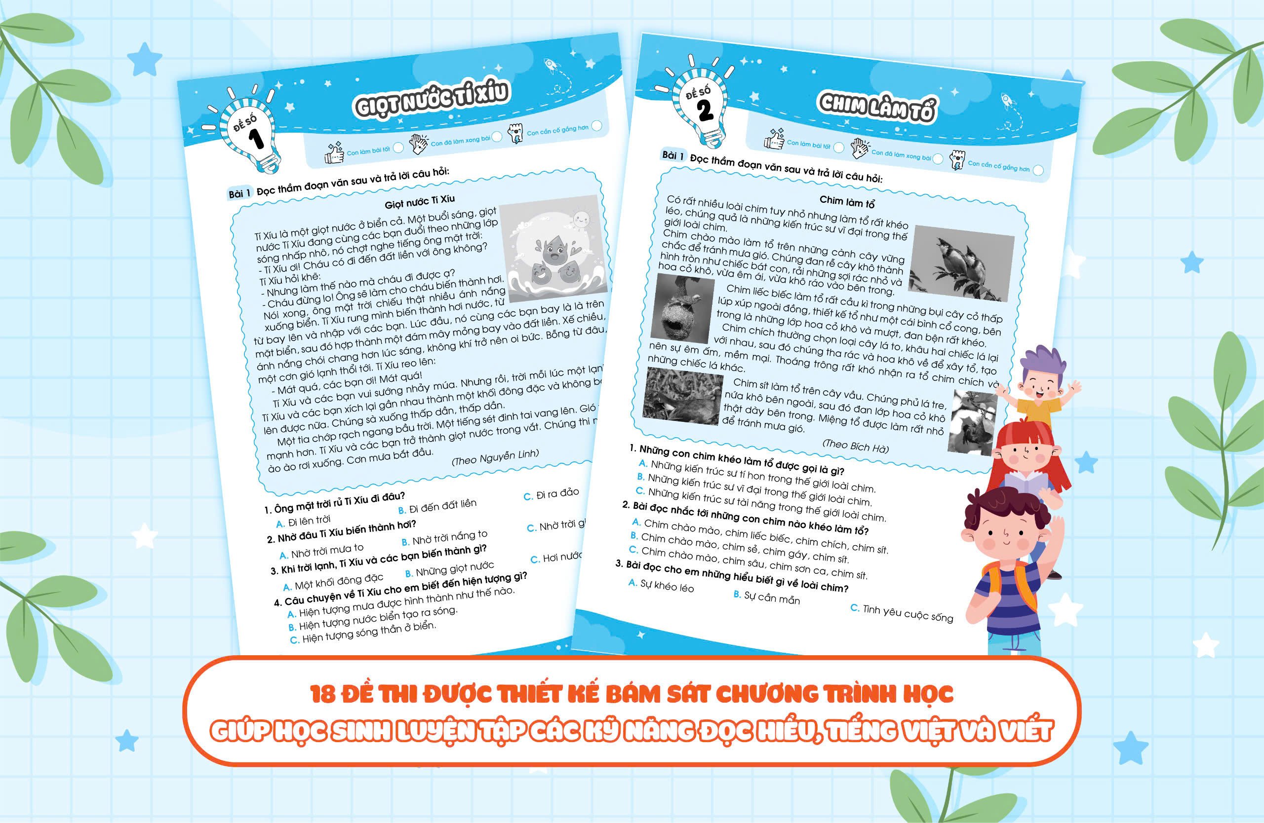 Bo
						
										
										Bo De On Luyen Va Kiem Tra Tieng Viet 3 - Tap 2