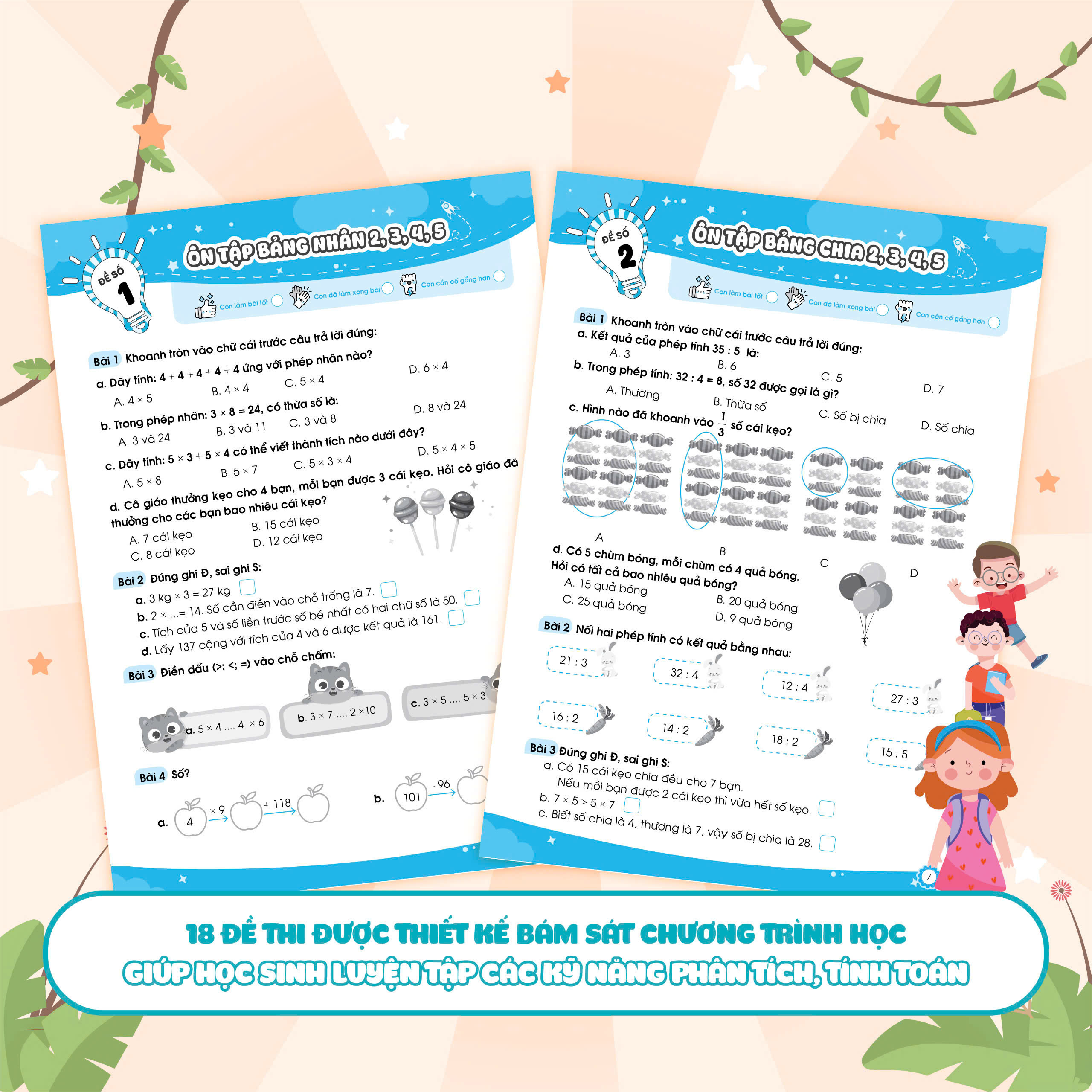 Bo
						
										
										Bo De On Luyen Va Kiem Tra Toan Lop 3 - Tap 1